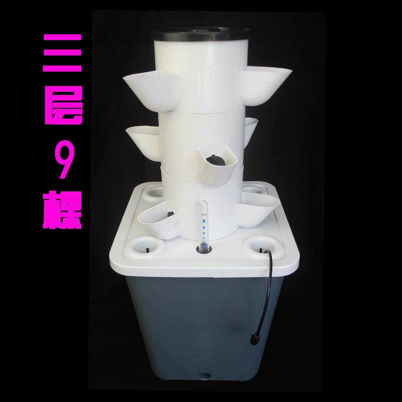 Hydroponic Tower Planter - Cultivo Hidropônico Tridimensional em Varanda, Plantador