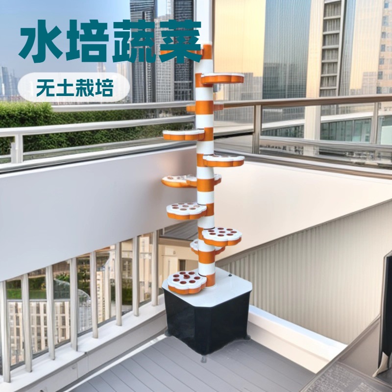 Hydroponic Tower Planter - Torre de Cultivo Hidropônico Espiral, Equipamento