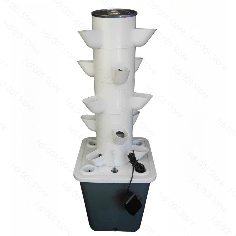 Hydroponic Tower Planter - Sistema de Cultivo Vertical Hidropônico de