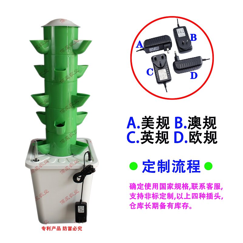 Cultivo Hidropônico Tridimensi - Hydroponic Tower Planter avaliação e preço