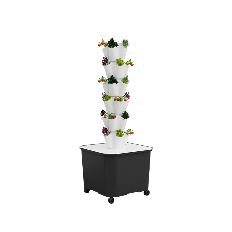 Torre hidropônica vertical, pl - Hydroponic Tower Planter avaliação e preço