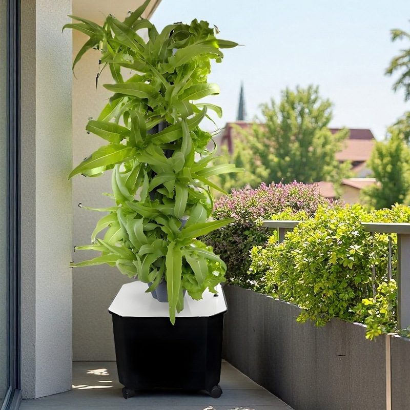 Torre hidropônica vertical, pl - Hydroponic Tower Planter avaliação e preço