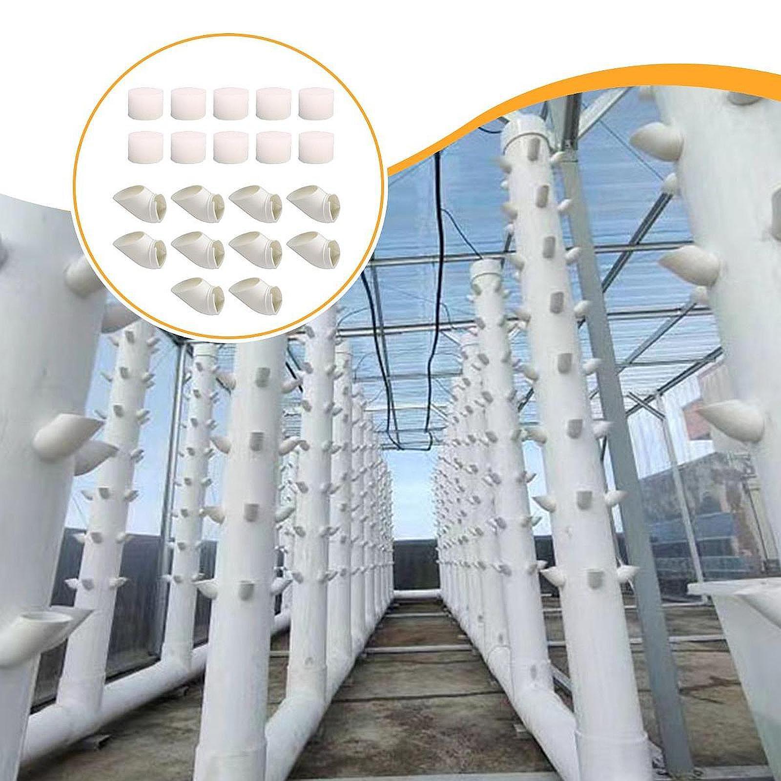 10 Peças de Copos de Colonizaç - Hydroponic Tower Planter avaliação e preço