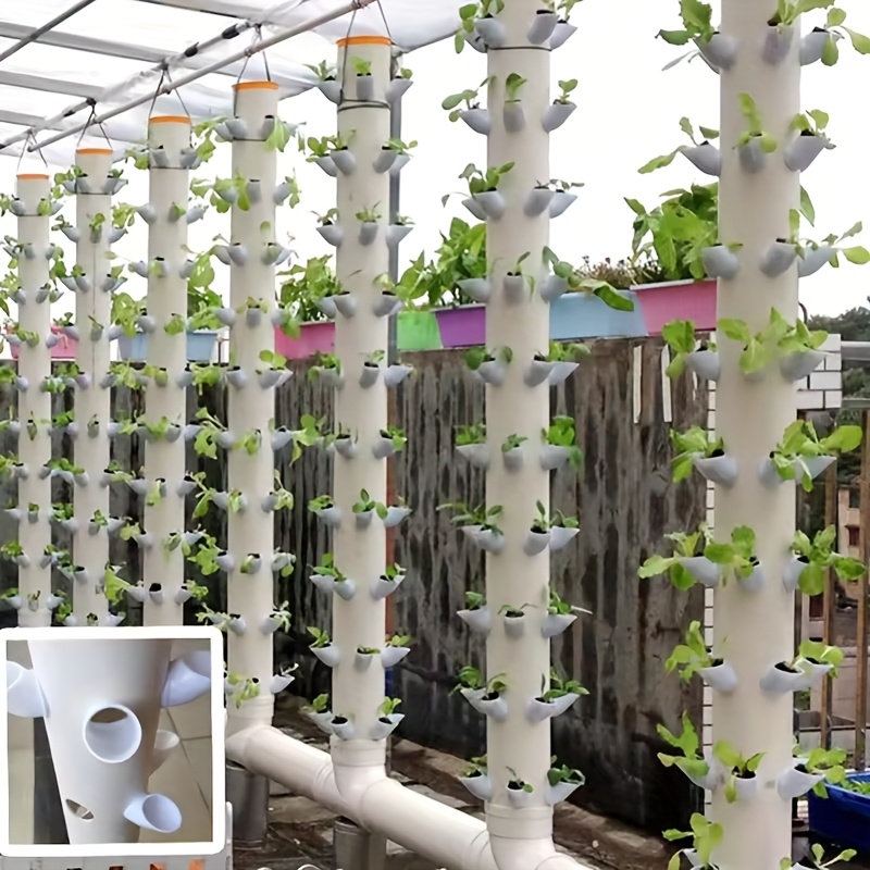10 conjuntos de potes hidropôn - Hydroponic Tower Planter avaliação e preço
