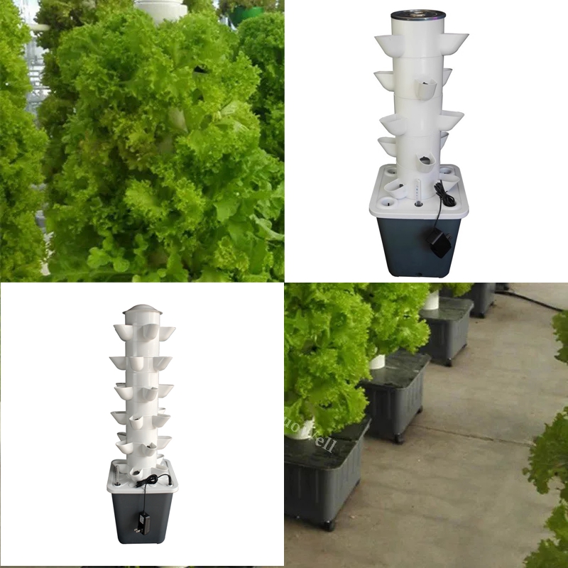 Torre hidropônica vertical, es - Hydroponic Tower Planter avaliação e preço
