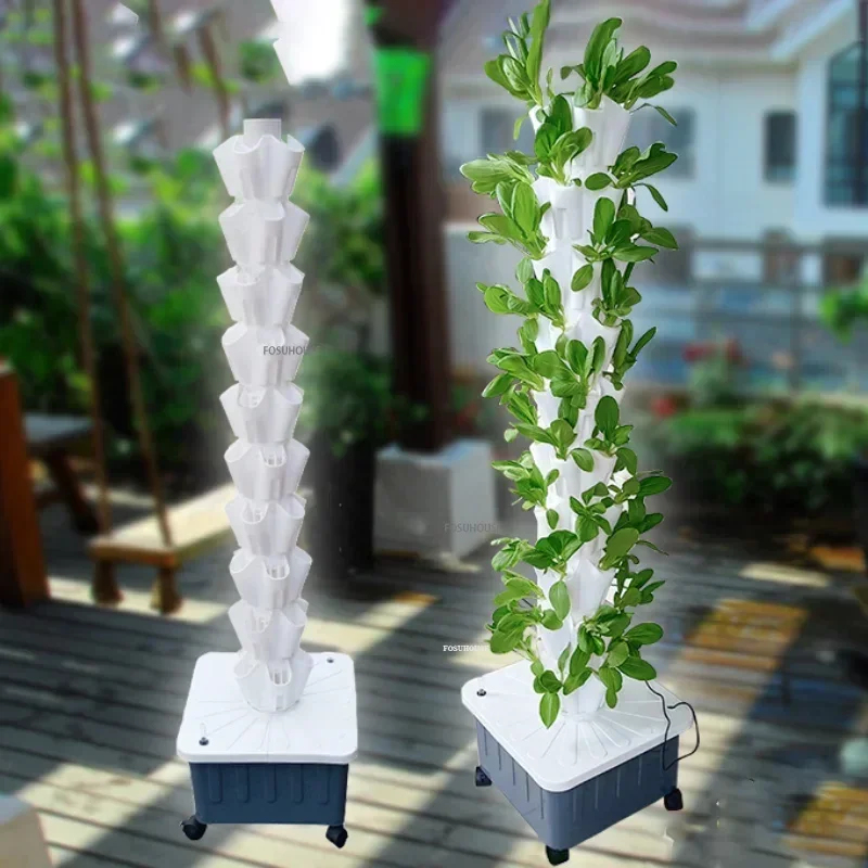 Sistema Hidropônico Vertical p - Hydroponic Tower Planter avaliação e preço