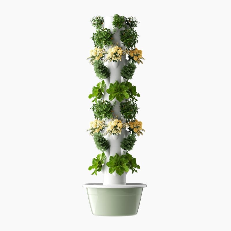 Torre de Cultivo Hidropônico V - Hydroponic Tower Planter avaliação e preço